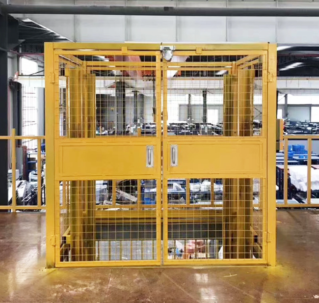 鹰潭智能导轨式升降机亮相